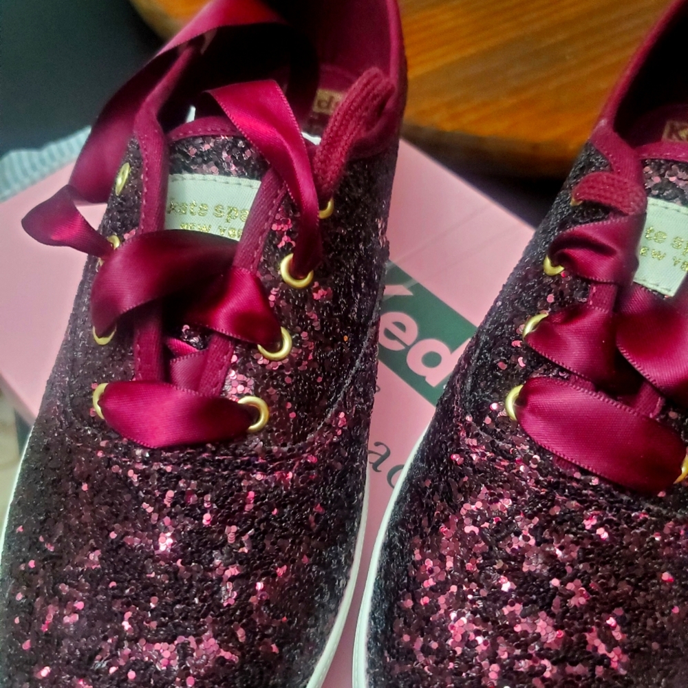 Keds x Kate Spade Burgundy